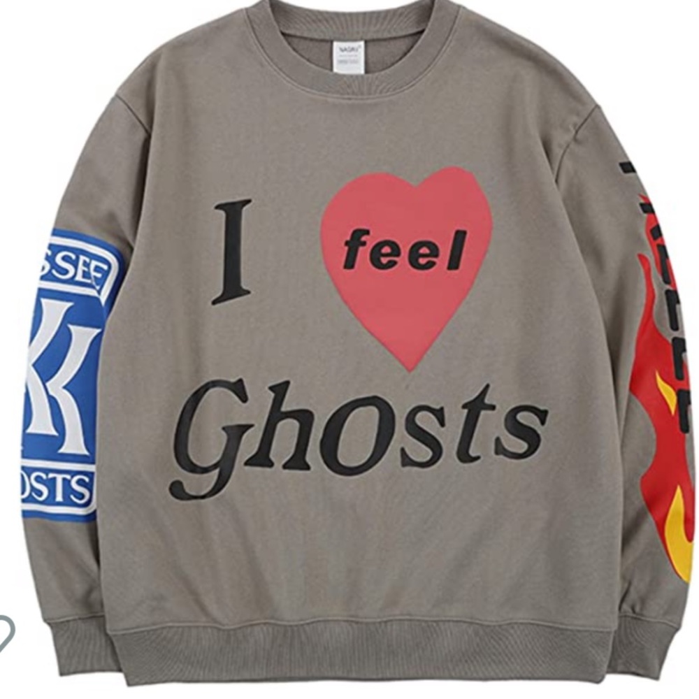 kanye inspired i feel ghosts sweatshirt